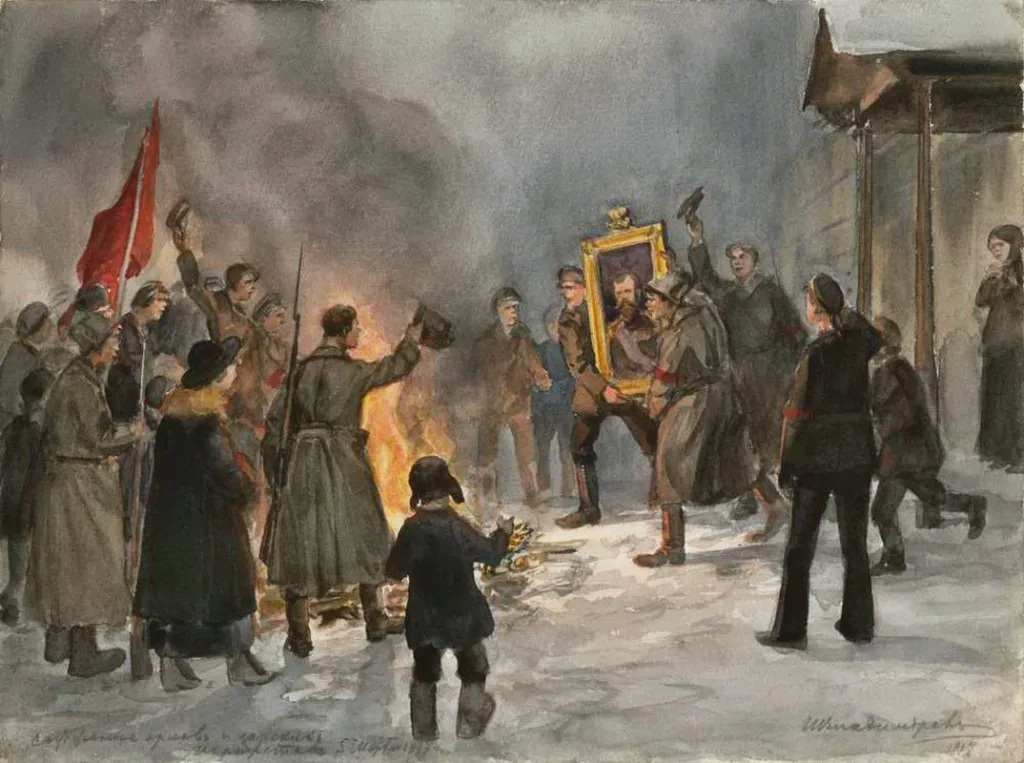 Революция 1917 года картинки