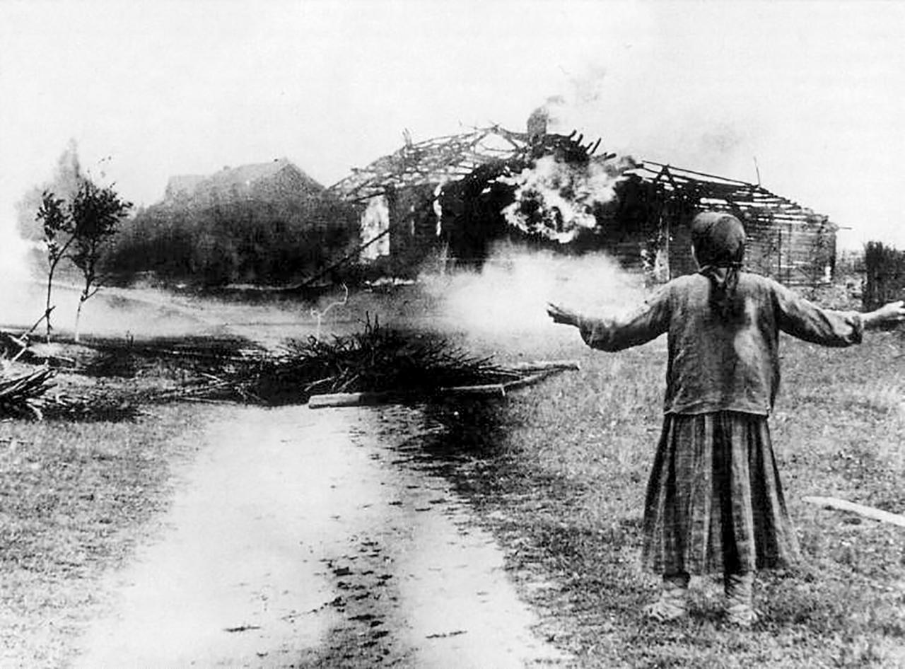Сожженные Белорусские деревни Великой Отечественной войне 1941-1945
